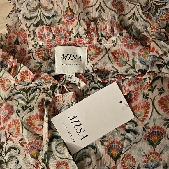 MISA LOS ANGELES MATA DRESS SOMERSET M Medium - Picture 3 of 5